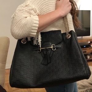 Gucci leather shoulder bag in EXCELLENT condition